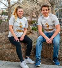 Alternative Apparel Pistol Pete Over Wyoming Tee