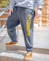 Champion® Wyoming Cowboys with Bucking Horse Sweatpants