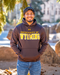Under Armour® Fleece University of Wyoming Hoodie