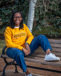 CI Sport® Ladies University of Wyoming Script Crew