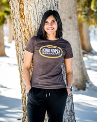 King Ropes® Ladies Tee with Bucking Horse