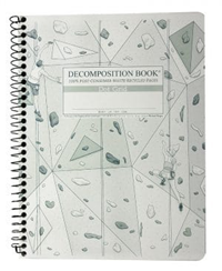 Decomposition Book Coilbound Climbing The Wall Dot Grid