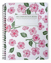 Decomposition Book Coilbound Dogwood Lined