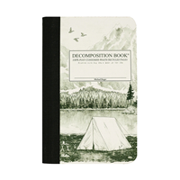 Pocket Decomposition Book Mountain Lake Lined