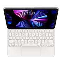Apple® Magic Keyboard (for iPad Air (4th & 5th Gen) & iPad Pro 11-inch) - White
