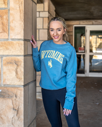 CI Sport® Wyoming Arch Colored Raglan Crews