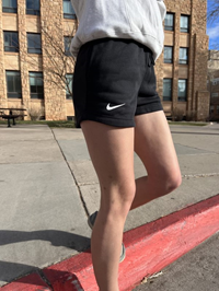 Nike® Ladies French Terry Bucking Horse Shorts