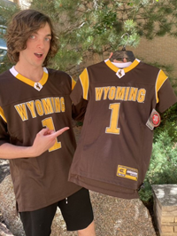 Colosseum® Youth Football Jersey Wyoming