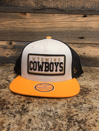 Zephyr® Wyoming Cowboys Flat Bill Mesh Back Cap