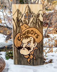 Beer Club Boards® Pistol Pete Mountains Corn Hole Boards