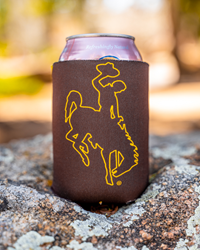 Bucking Horse 2-Sided Design Can Coozie