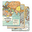Notebook Vintage World Map Set Of 3