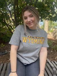 CI Sport® Alumni Wyoming with Bucking Horse Tee