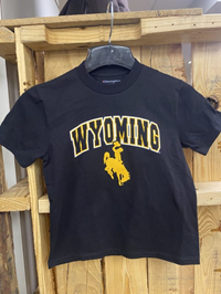 Champion® Youth Open Block Wyoming with Bucking Horse Tee
