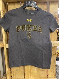 Under Armour® Youth Pokes with Bucking Horse Tee