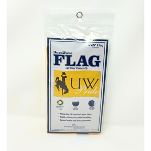 University Blanket & Flag® UW Gold Pride Flag