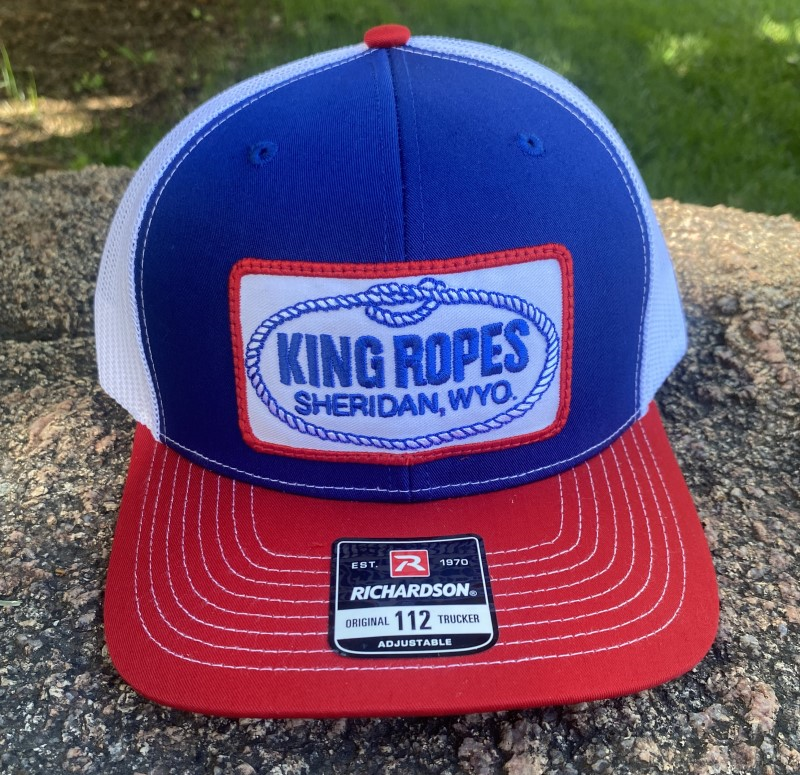 King Ropes® Red, White, and Blue Trucker Cap (SKU 141972531601)