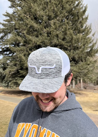 Kimes Ranch® Large Embroidered Logo with Mesh Back Cap