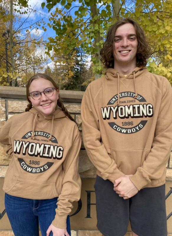 Blue 84 Circular University of Wyoming Cowboys Hoodie | University Store