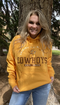 Blue 84® Hood University of Wyoming Over Pistol Pete