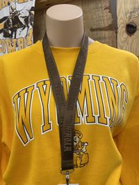 Spirit Products® Wyoming Brown Lanyard