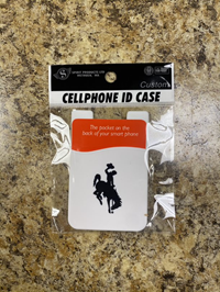 Cellphone Bucking Horse ID Case
