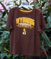 Colosseum® Wyoming Cowboys Over Pistol Pete Tee