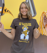 Fan Friday Tee Son of a Gun from Ol' Wyoming Pistol Pete