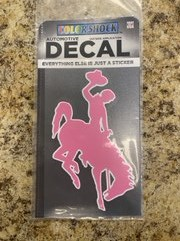 CDI Corp. Colorshock™ Pink Bucking Horse Decal