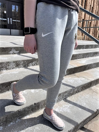 Nike® Women's Club Fleece Bucking Horse Banded Bottom Joggers