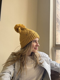 Styline® Speckled Pom Pom Beanie