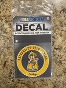 CDI Corp. Colorshock™ Circle University of Wyoming Cowboys with Pistol Pete Decal