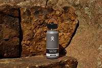 Hydro Flask 32oz Wide Mouth Straw Lid -  stone