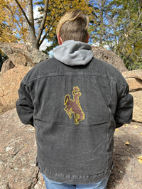 Wrangler® Wyoming Over Pocket Bucking Horse Back Denim Jacket