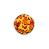 Gummy Peach Rings