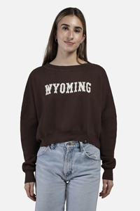 Hype and Vice® Ladies Cropped Wyoming Knit Sweater