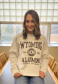 CI Sport® Distressed Wyoming Over Seal 1886 Alumni Crew