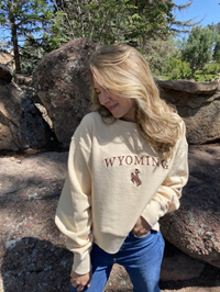 Chicka-D® Womens Corded Wyoming Pullover