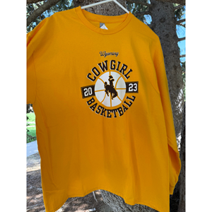 Gildan® Wyoming Womens Basketball Long Sleeve 2023