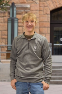 Under Armour®  Fleece 1/2 Zip Tonal Bucking Horse Embroidered