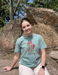 Comfort Wash® Indian Paintbrush Wyoming Tee