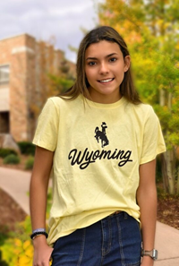 Gear for Sports® Bucking Horse Wyoming Script Tee
