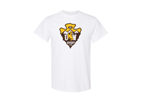 Tee S/S UW Rugby Arrowhead -  white