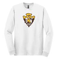 Tee L/S UW Rugby Club Arrowhead -  white