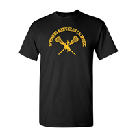 Tee S/S Wyoming Men's Club Lacrosse -  black