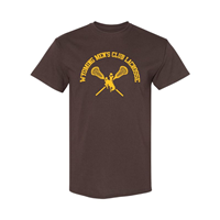 Tee S/S Wyoming Men's Club Lacrosse -  brown