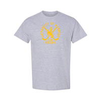 Tee S/S University of Wyoming Club Hockey -  grey