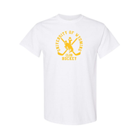 Tee S/S University of Wyoming Club Hockey -  white