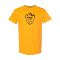 Tee S/S University of Wyoming Women's Club Rugby -  gold