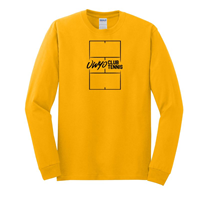 Tee L/S Club Tennis -  gold
